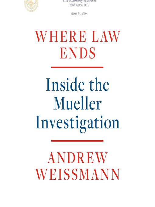 Title details for Where Law Ends by Andrew Weissmann - Wait list